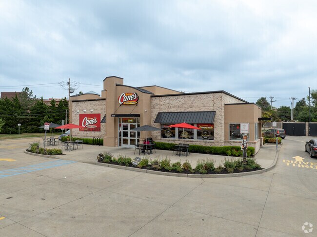 Fast food chains are abundant along the Black Jack commercial corridor.