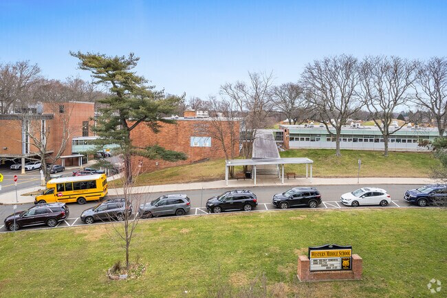 Western Middle School in Greenwich serves students in grades 6th through 8th.