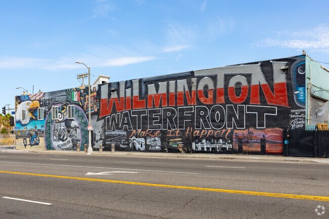 Wilmington features a variety of vibrant urban art throughout the community.