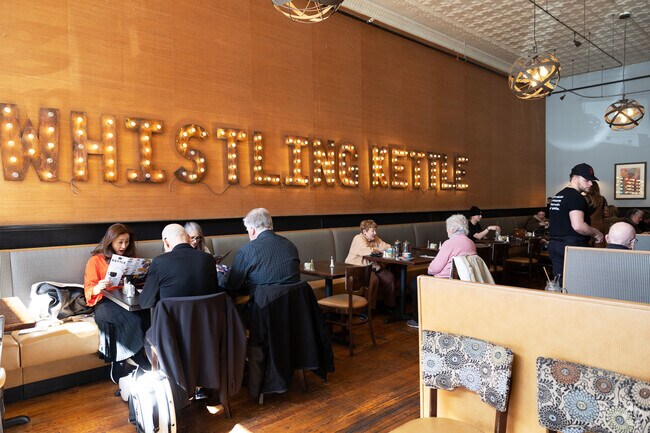 Whistling Kettle is across the Hudson River in Troy right by Watervliet and has over 120 loose leaf tea blends.