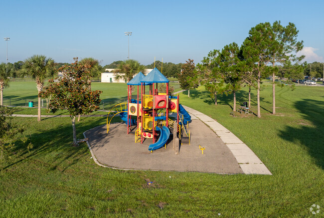 Hickory Tree Elementary School has a play area for it's younger students.