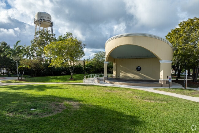 The Welwyn Manor amphitheater hosts events a few times a year.