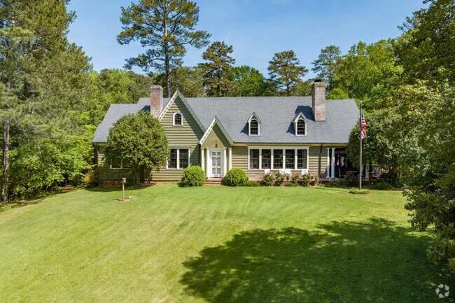 Classic home styles are found throughout North Buckhead.