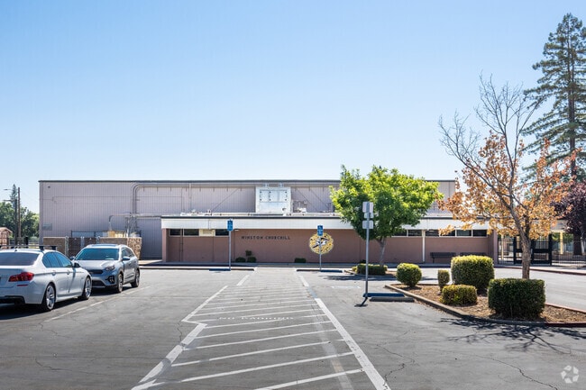 Winston Churchill Middle School serves North Edison students.