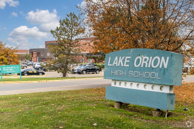 Children are offered a great education at Lake Orion High School.