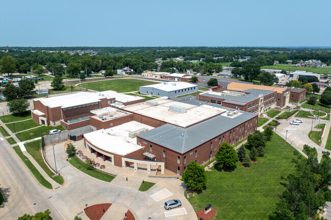 Wamego High School is a popular option in the area.