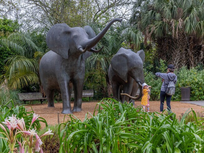 The Jacksonville Zoo is a short drive from Biscayne/Turtle Creek and has fun for the whole family.