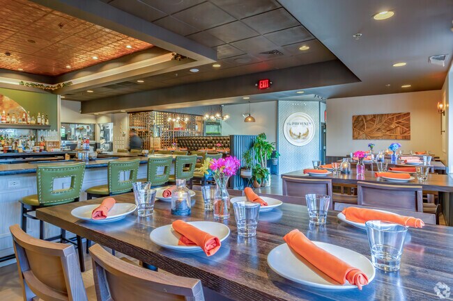 The Phoenix Kitchen & Cocktails, features over 15 craft cocktails.