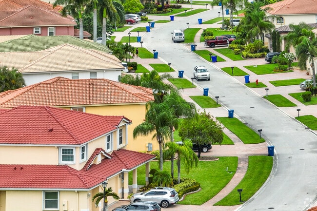 Organized residential streets in Counterpoint Estates neighborhood.