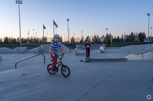 Kids head to the skate park near the Balboa neighborhood to get outdoors.