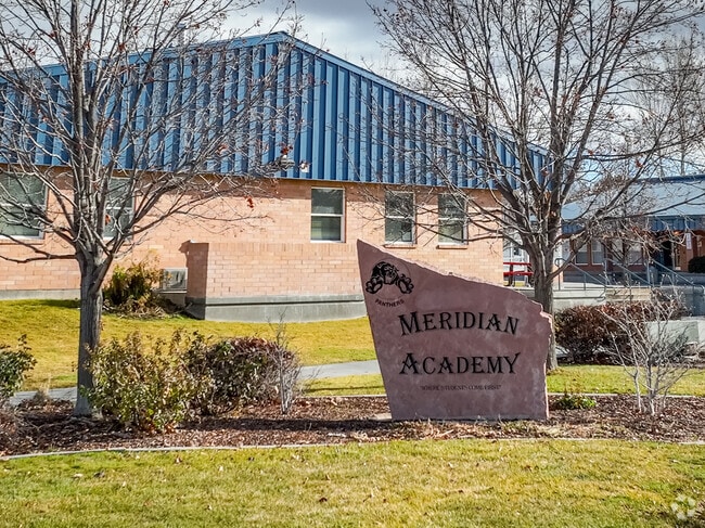Meridian Academy Signage.