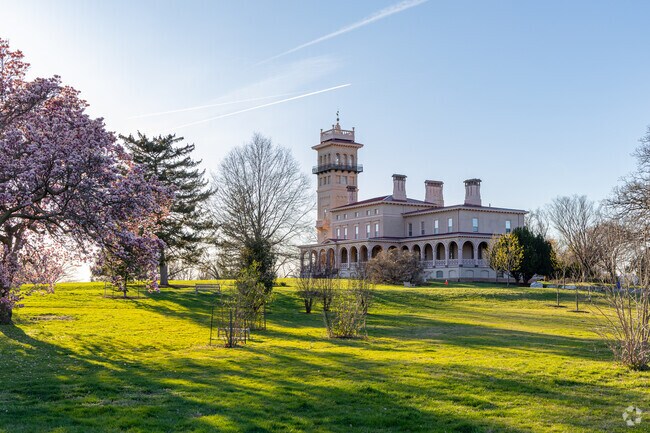 Clifton Park's Mansion was the former estate of Johns Hopkins and is a popular community venue.