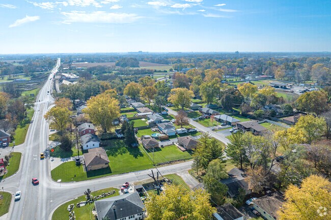 Suburban sprawl can be seen in Northeast Joliet.