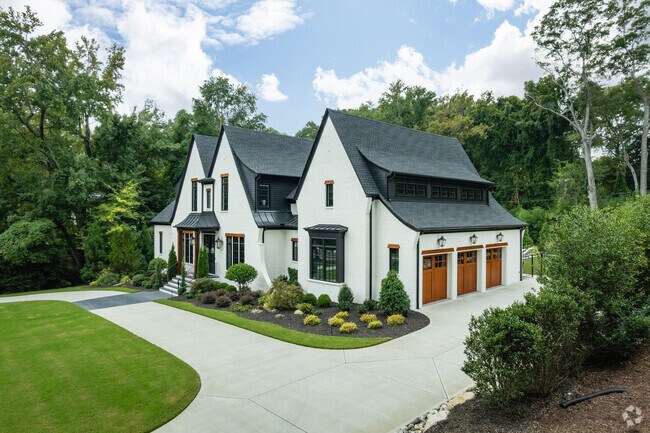 Unique styled large homes can be found in secluded areas in Sharon Woods.