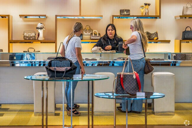 Louis Vuitton is in the Westfield Galleria in Roseville.