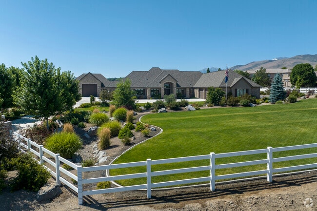 Most of the large ranches in Bartley Ranch will have properties completely surrounded by fences.