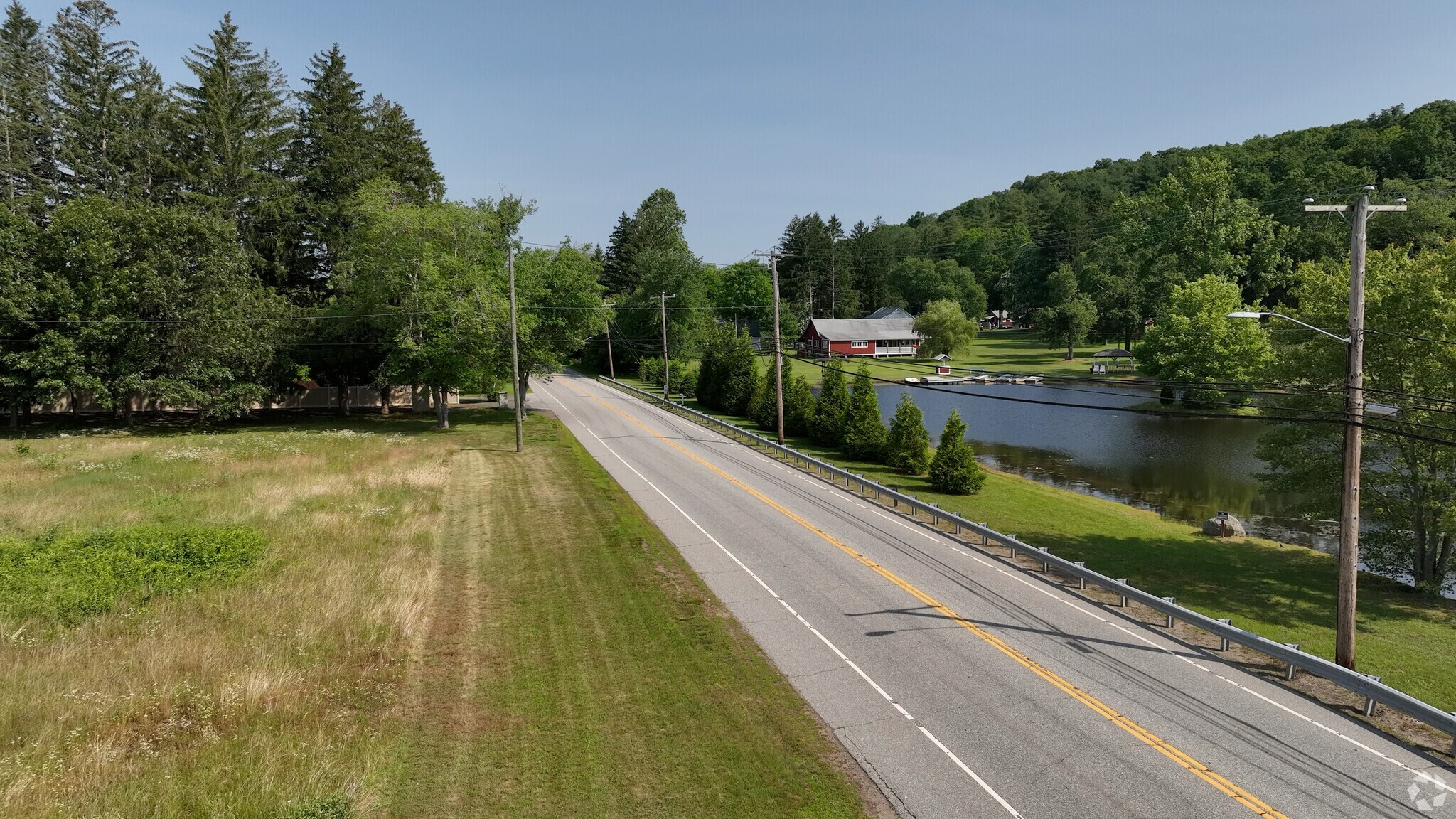 Middle Haddam is almost completely car dependent, with little to no sidewalks.