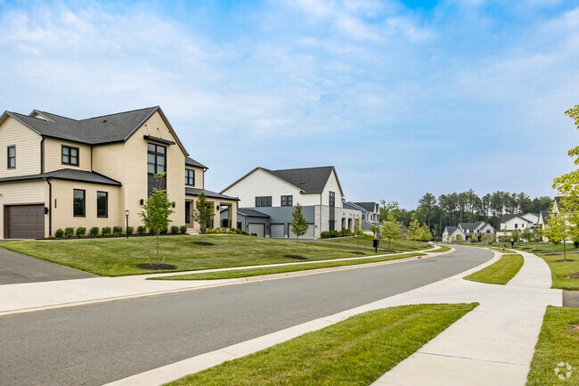The streets of Greenway Heights offer ample parking for its residents.