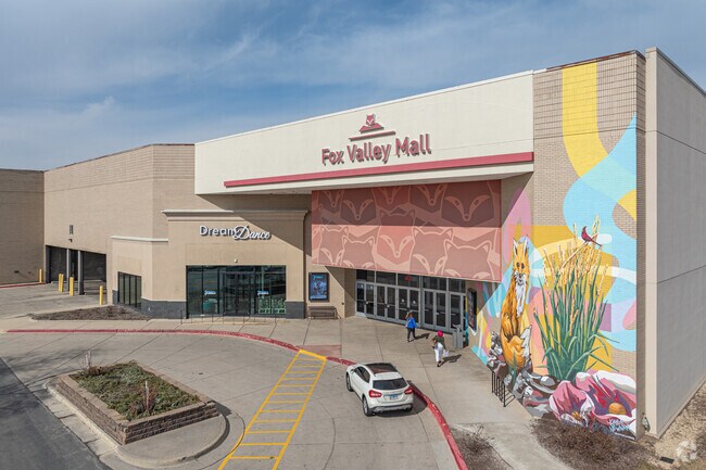 Fox Valley Mall has dozens of retail shops for residents to enjoy.