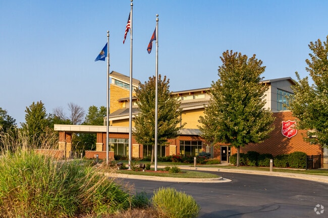 Exercise or play a game of 2v2 at the Salvation Army Kroc Community Center located in Starlite.