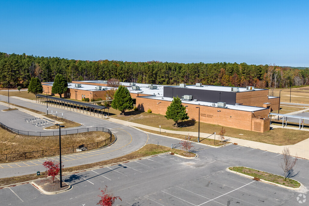 The Andrew Jackson Middle School campus in Kershaw.