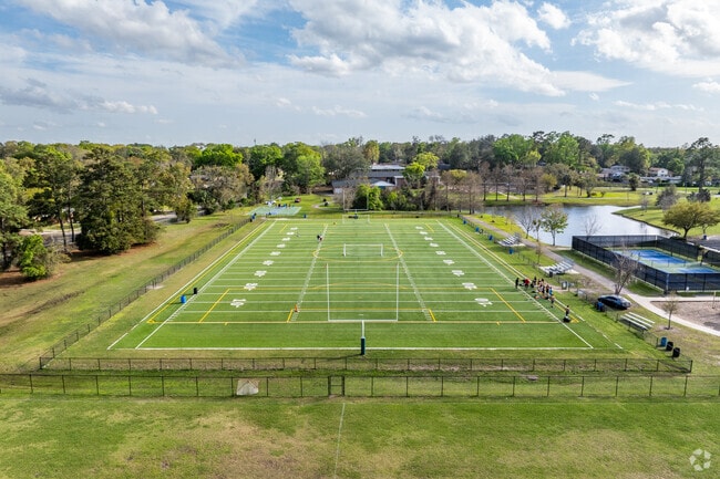 Play on the sports fields at Blue Cypress Park in Charter Point.