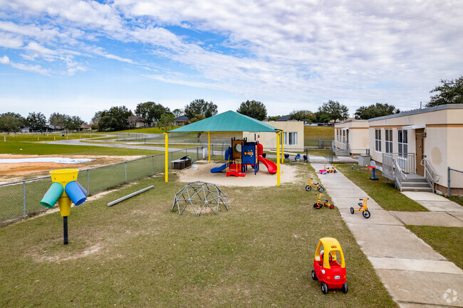 Kids love to play at recess at Pine Ridge Elementary School in Clermont.