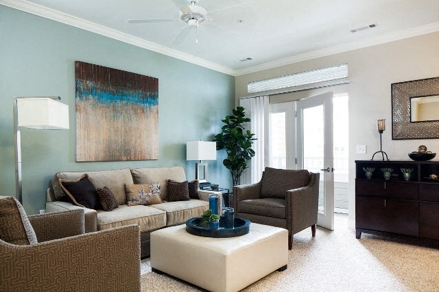 Plush Carpeting and Soothing Tones in our Model Home