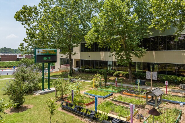 Garden at Dekalb Academy of Technology and Environment in Stone Mountain, GA.