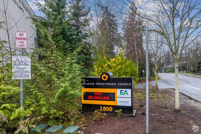 Eastside Academy signage.