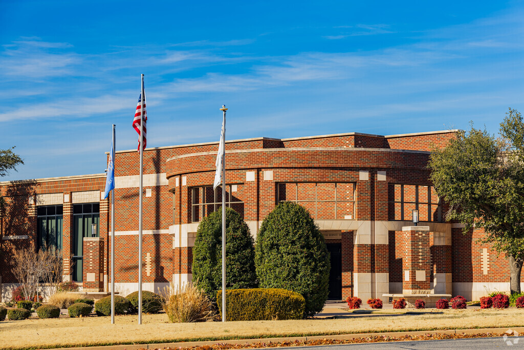 The main building of Oklahoma School of Science and Mathematics is a beautiful structure.