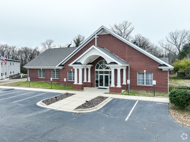 The church on campus of Cornerstone Adventist Academy in Charlotte.