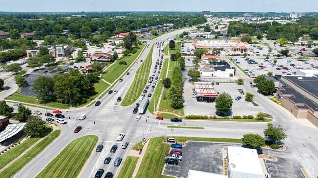 There is plenty of shopping and restaurants near the Hurstbourne Acres neighborhood.
