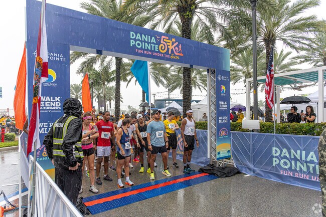 The 5K Fun Run Under the Sun occurs annually in Dania Beach.