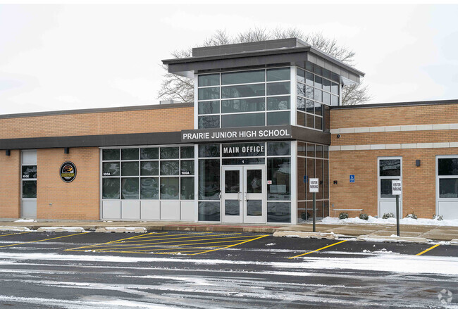 Prairie Junior High School in Alsip, IL, is for students grades 7-8.