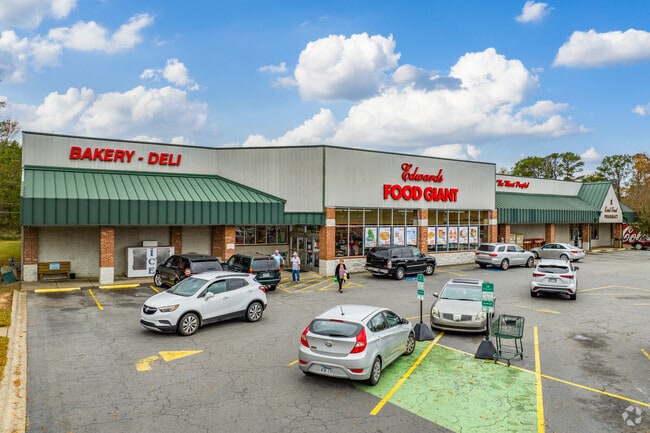 Landmark residents do their grocery shopping at Edwards Food Giant.
