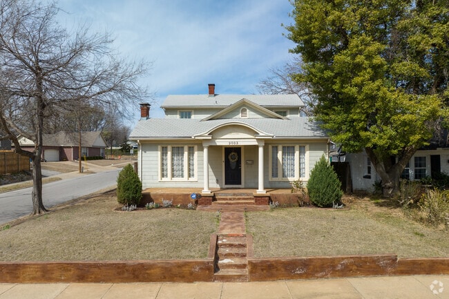 A well-preserved 1920s home adds charm to Terrace Drive in Tulsa.
