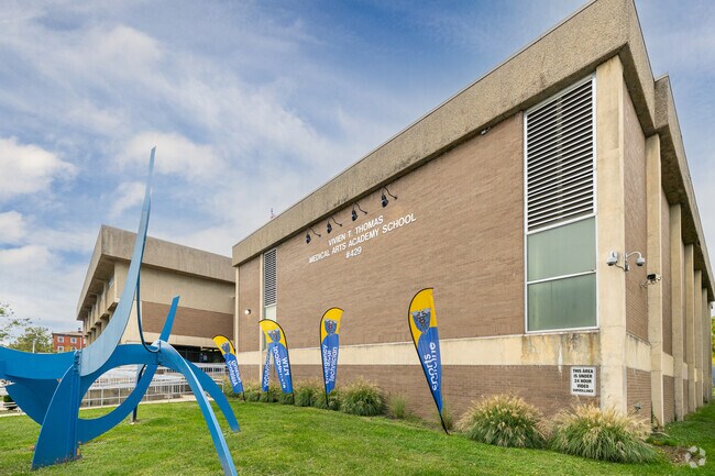 The Mill Hill students can attend Vivien T. Thomas Medical Arts Academy.