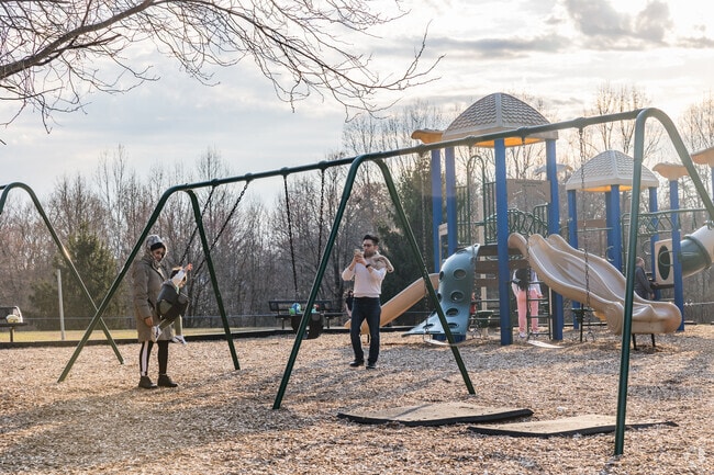 Experience family fun at Rollingwood Village Park playground, Agnewville's nearby adventure spot