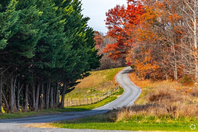 The colors of the country in autumn are never dull in Libertytown.