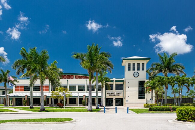 Community School of Naples has large athletics center.