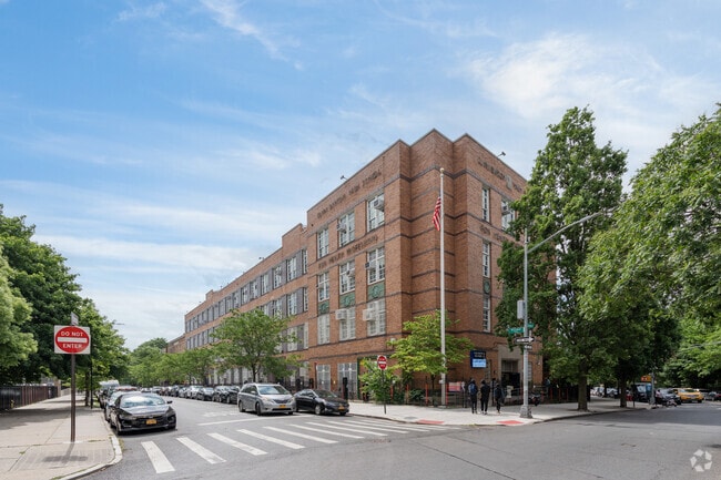 Clara Barton High School: Beacon of learning in Brooklyn.