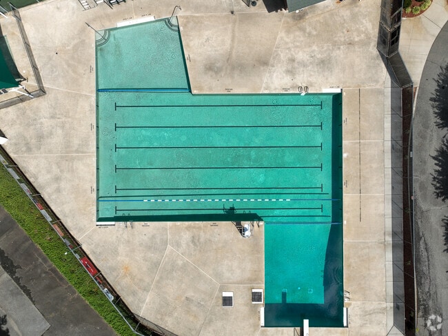 A neighborhood pool in Old Sherwood Forest in Winston-Salem, NC.