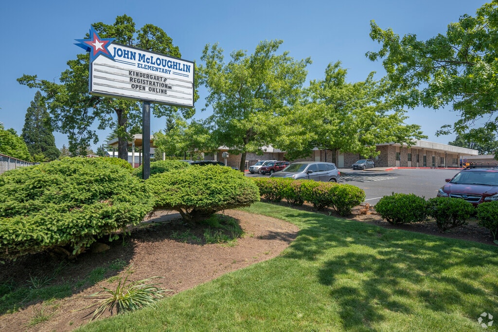 Students in Hazel Grove-Westling Farm attend John McLoughlin Elementary School.