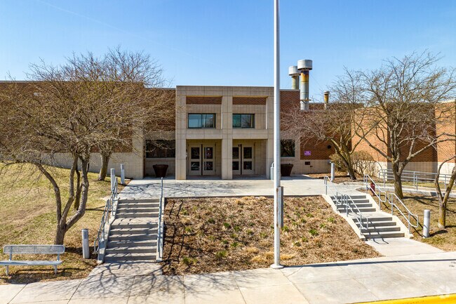 George Russell Middle School serves students in grades 6-8.