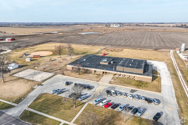 Dexter Elementary is located on the north side of the small town of Dexter.