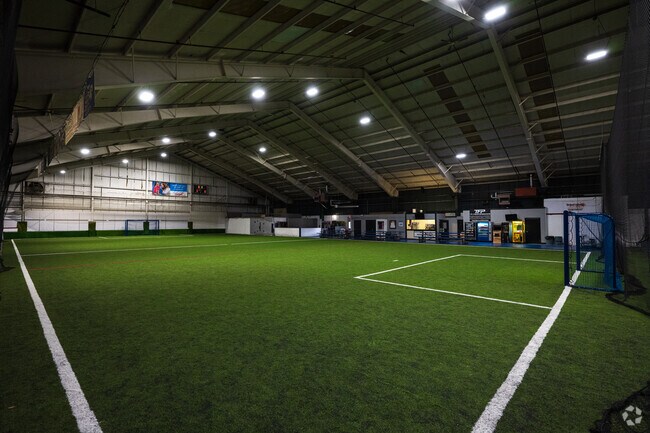 Soccer City Sports Center is center of many local tournaments offering different types of games.