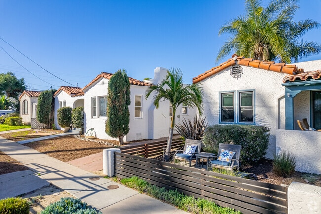 Spanish revival homes dominate the housing stock in Kensington.
