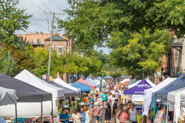 The Princess place residents seeking fresh goods can head to the Riverfront Market on Sat.