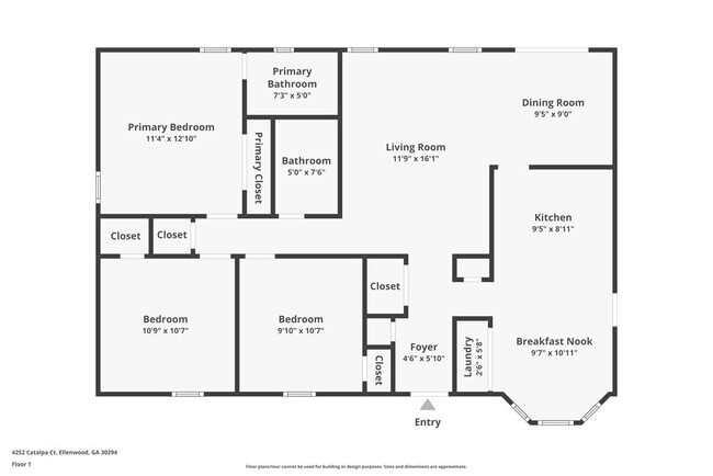 4252 Catalpa Ct, Ellenwood, GA 30294 - photo 2